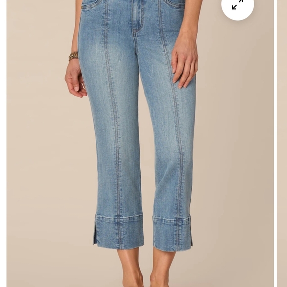 Democracy Denim - Democracy Sky Blue Cropped Jeans
